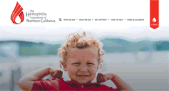 Desktop Screenshot of hemofoundation.org